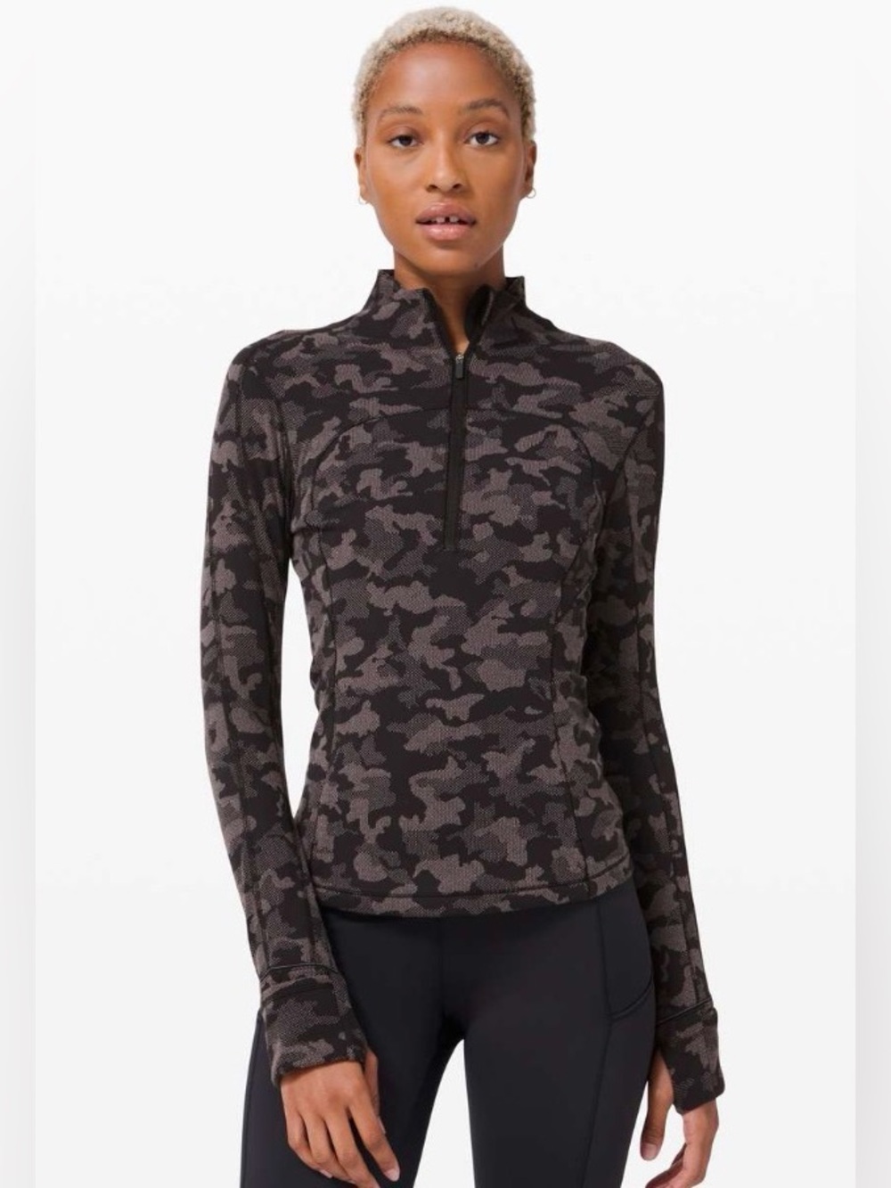 Lululemon Run Briskly 1/2 Zip